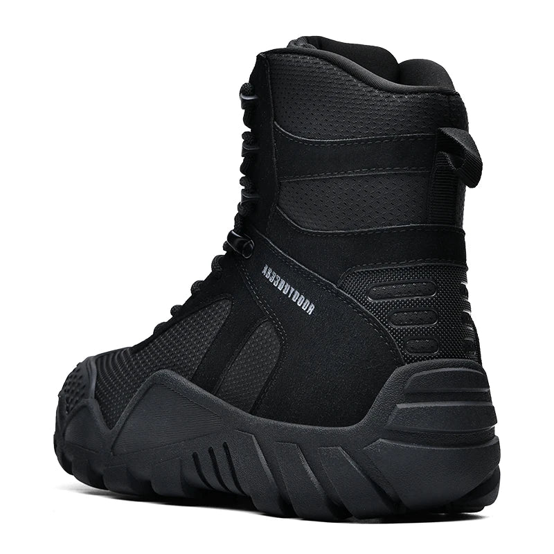 Men's waterproof hiking boots, lightweight durable hiking boots.