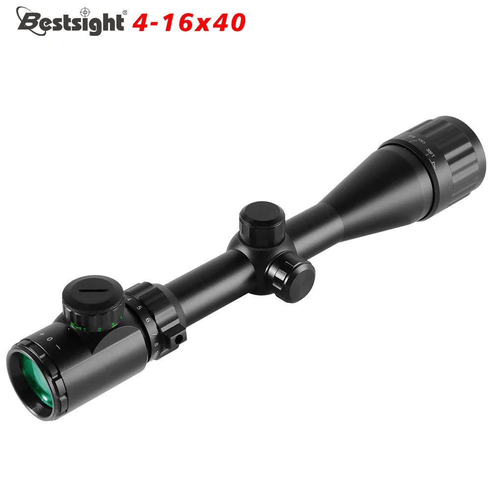 4-16X40 Hunting Riflescope Red & Green Dot Illuminated Sight.