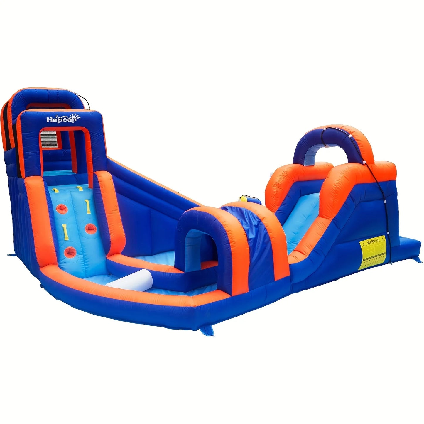 Water Slide, Obstacle Course Bounce House for Outdoor Backyard, with Air Blower.