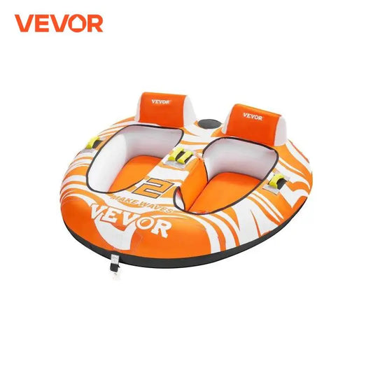 Towable Tubes for Boating 2 Person Inflatable Boat Tubes 340lbs.