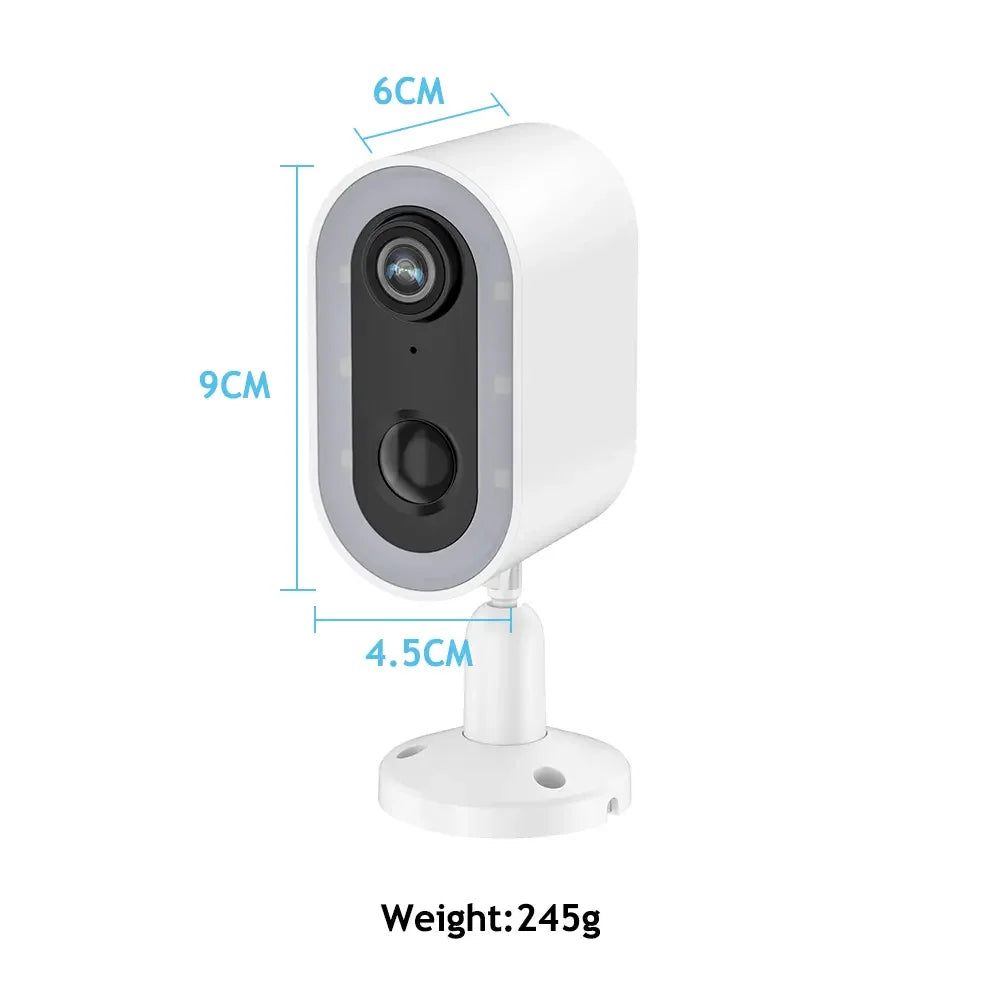 2Pcs Solar Panel Security Cameras Wireless Outdoor.